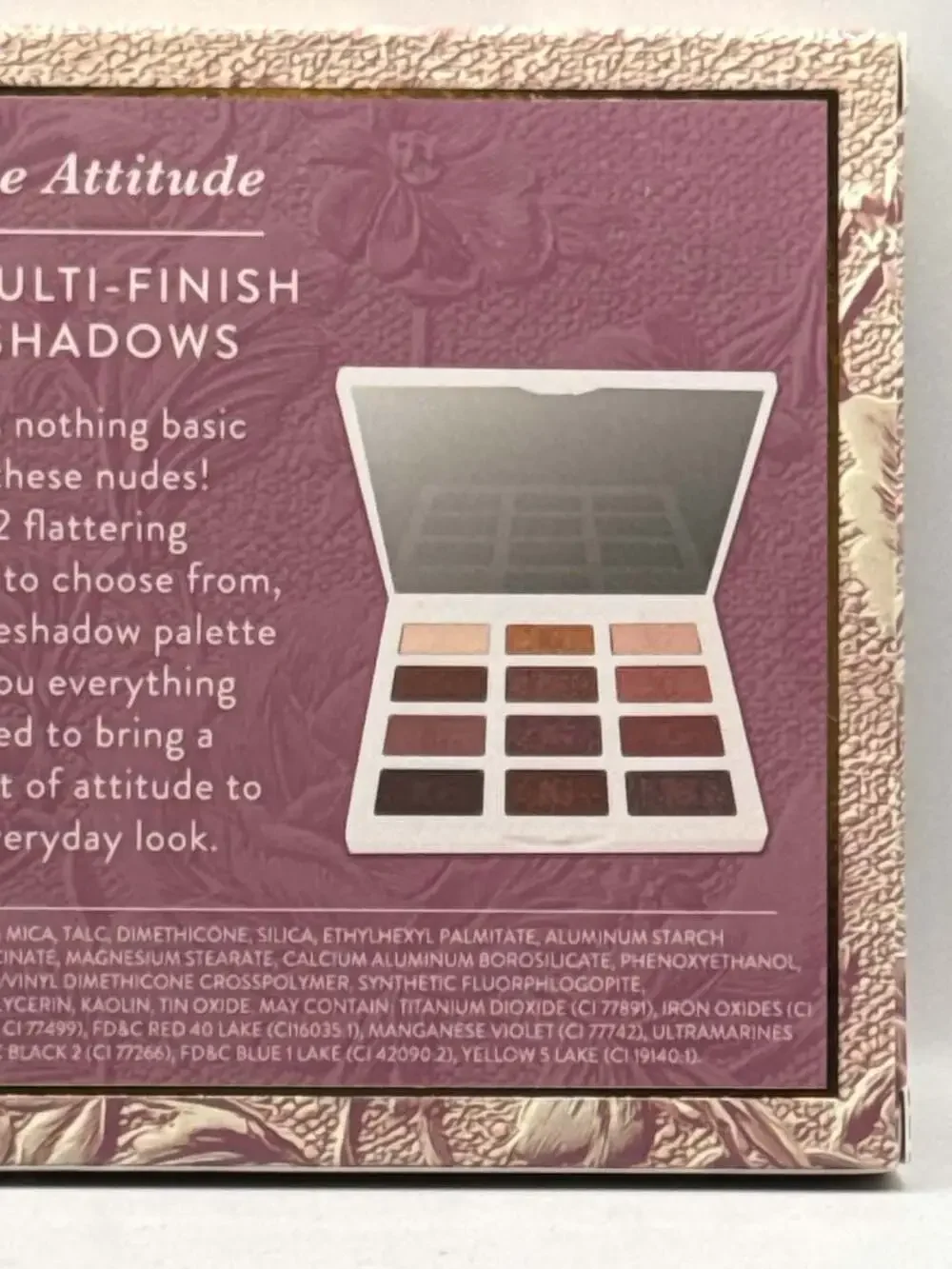 Laura Geller Nude Attitude Barely Burnished 12 Multi-Finish Eyeshadow Palette